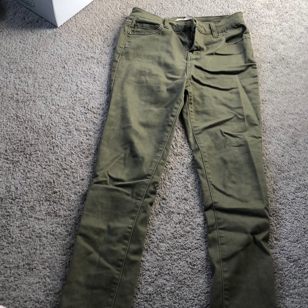 Army Green Jeggings
